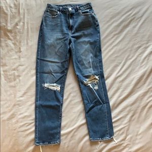 Never Work AE Curvy Mom Jean